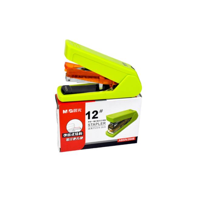 M&G Plastic Stapler ABSN2648 - Green