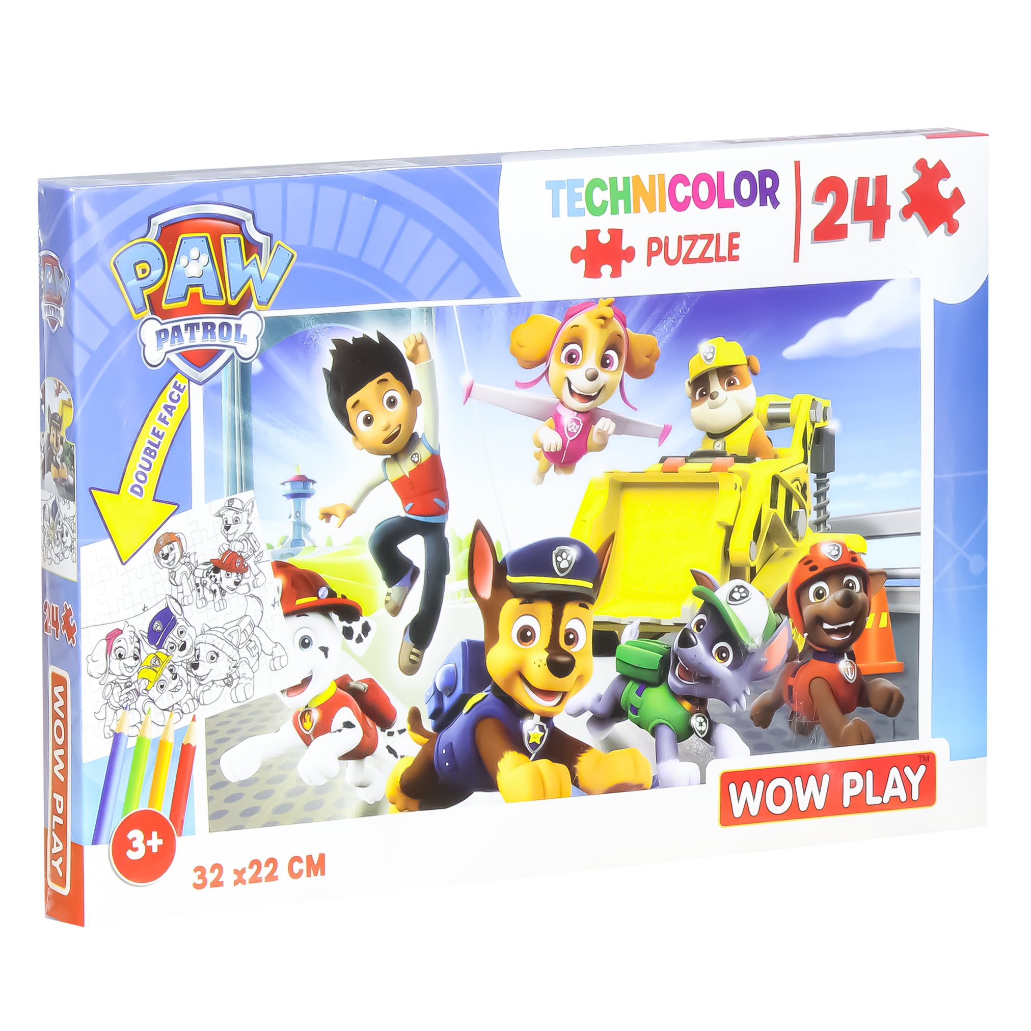 Wow Play Technicolour Puzzle 24 pieces 