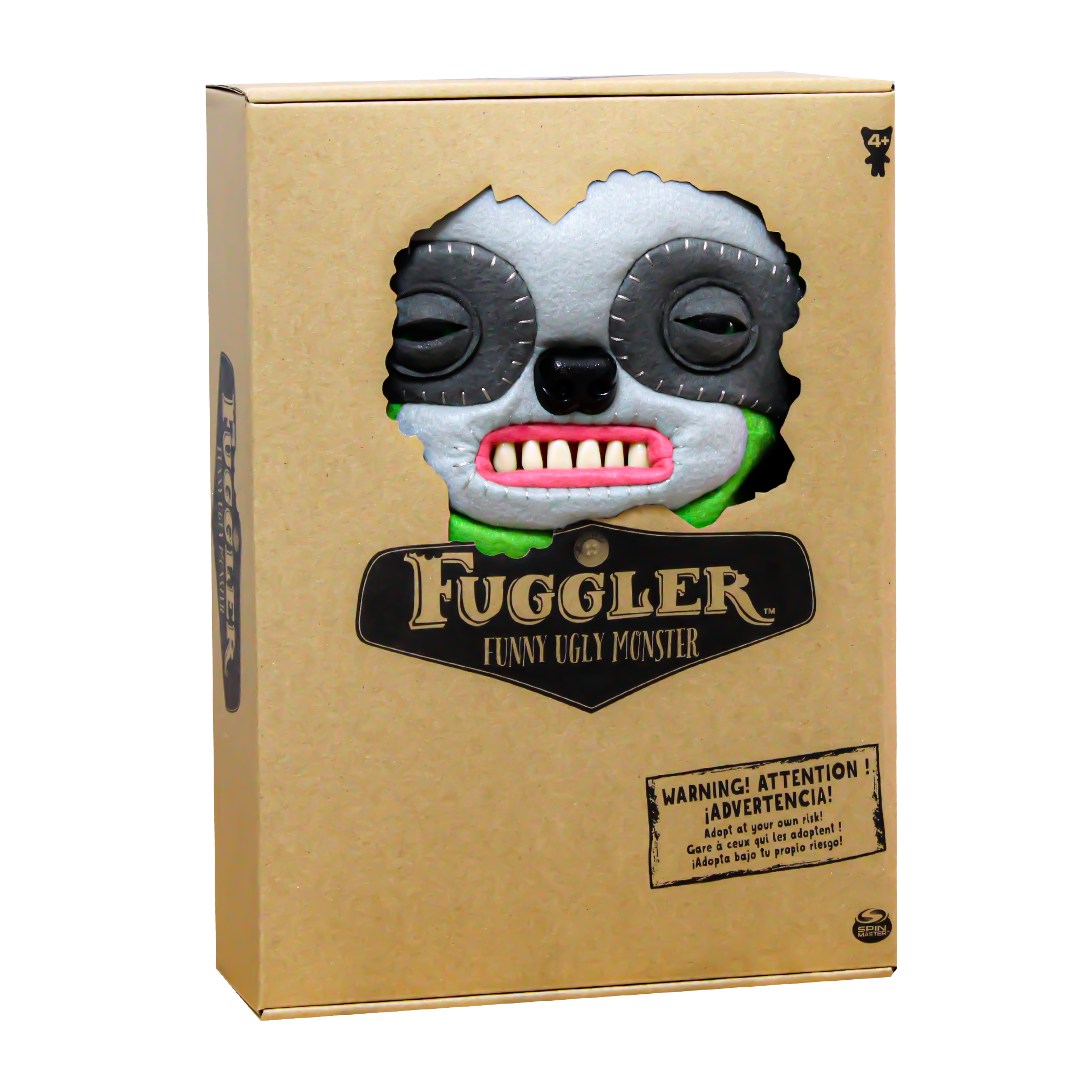 Fugglers Funny Ugly Monster Plush Toy for Boys - Green