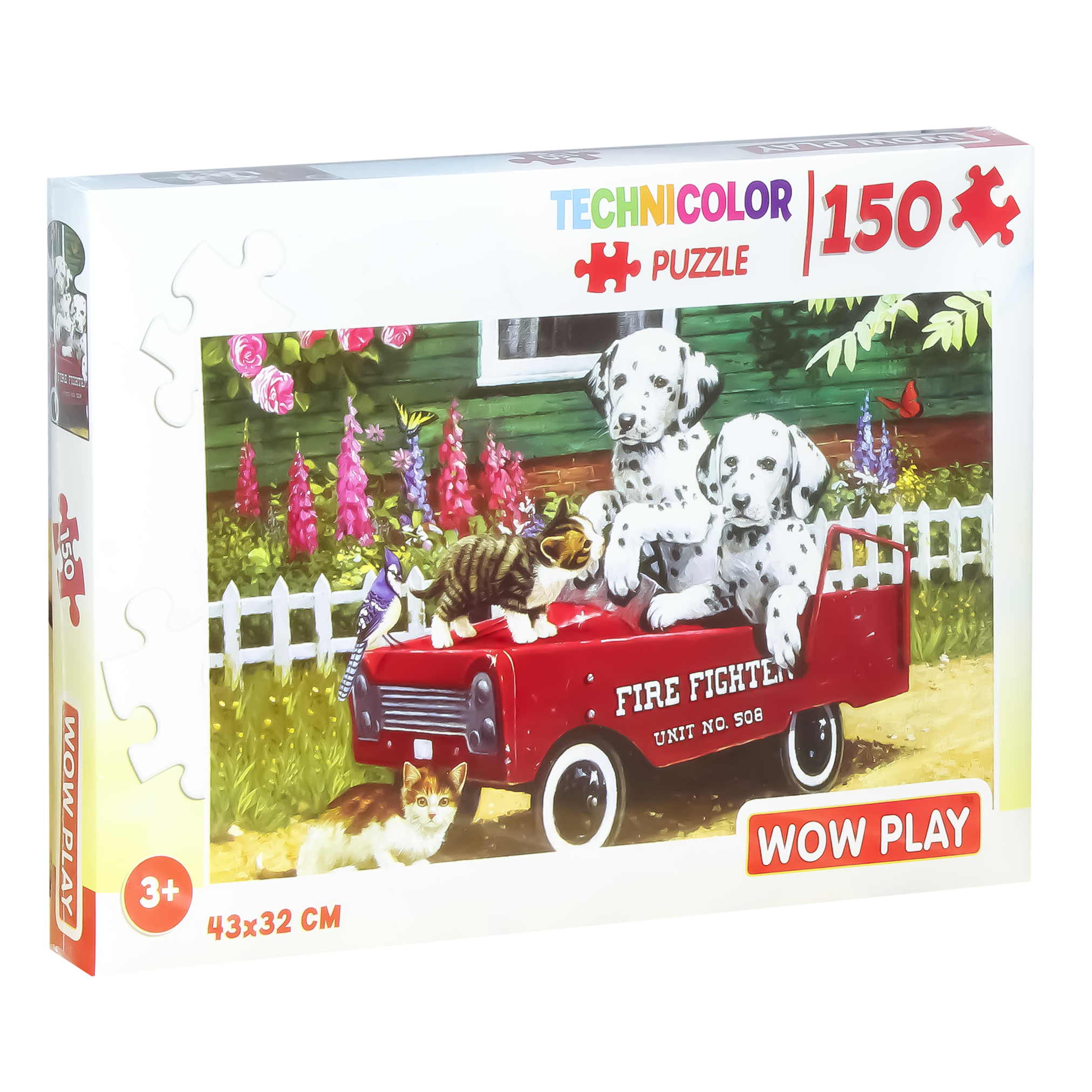 Wow Play Technicolour Puzzle 150 pieces 
