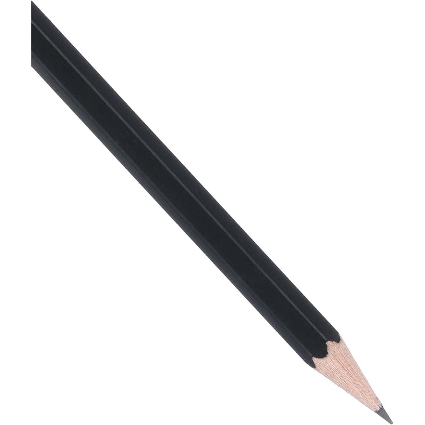 Faber-Castell Blacklead Pencils 2B with Erasers Tip 2112 (Pack of 12)