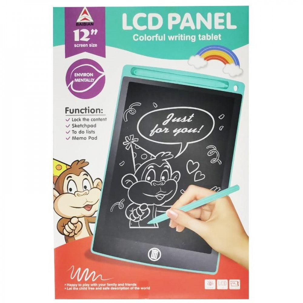 LCD PANEL Colorful Writing Tablet 10 Inch - BumbleToys - 5-7 Years, Boys, Electronic Learning, Girls, Tablet, Toy Land