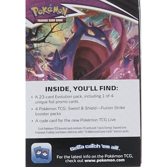 Pokémon TCG: Sword & Shield Fusion Strike Build and Battle Booster Kit Box Set - 4 Packs