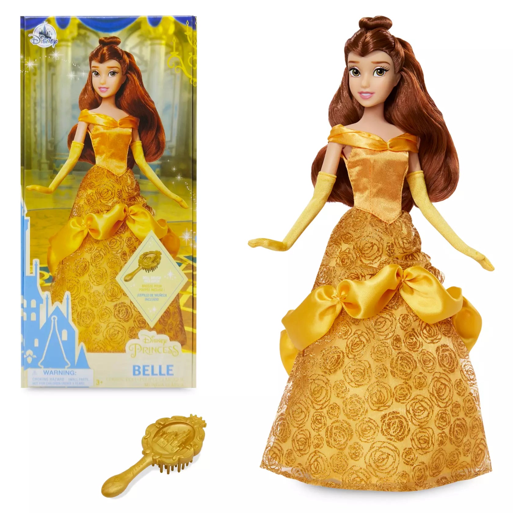 Disney Belle Classic Doll – Beauty and the Beast - BumbleToys - 5-7 Years, Belle, Disney Princess, Fashion Dolls & Accessories, Girls, Pre-Order