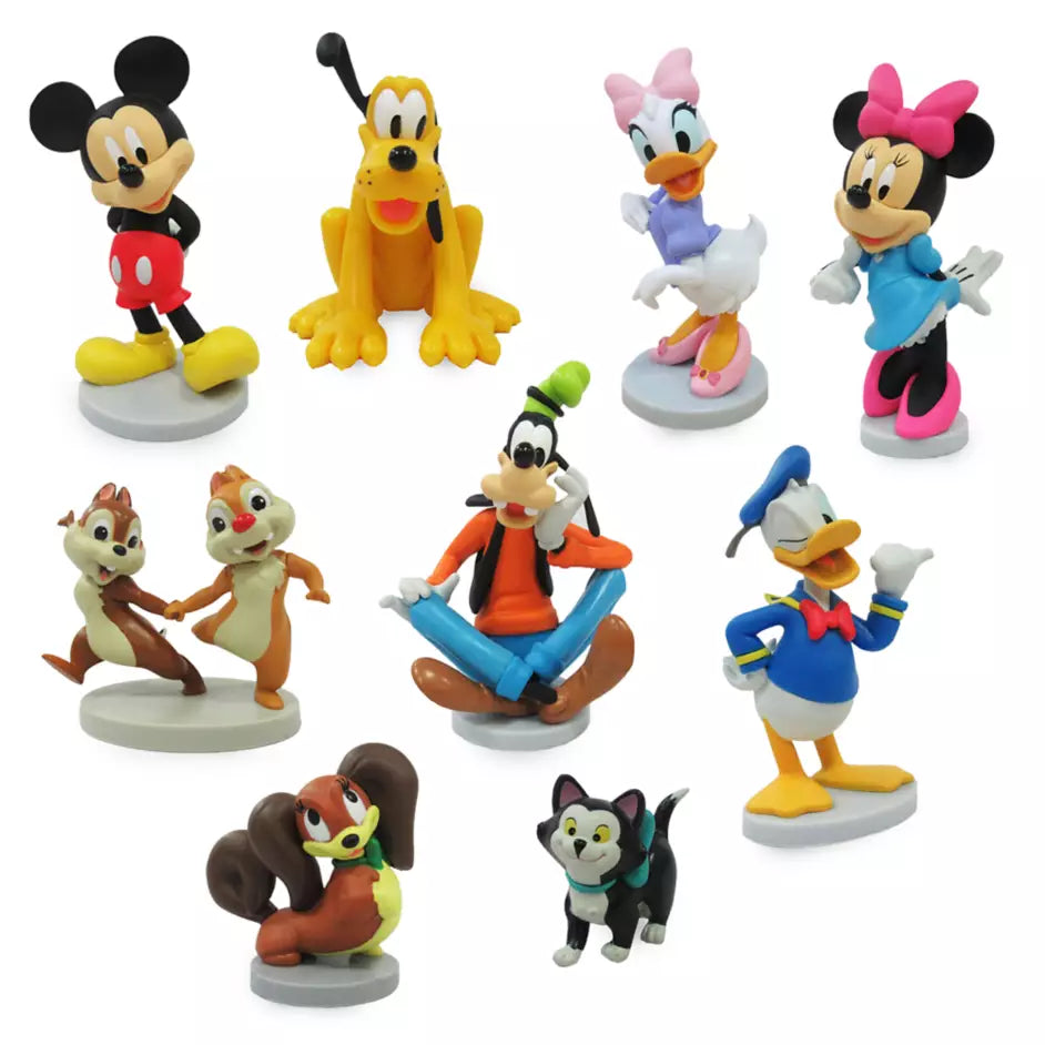 Mickey Mouse and Friends Deluxe Figure Play Set - BumbleToys - 2-4 Years, 8+ Years, Action Figures, Disney, OXE, Pre-Order