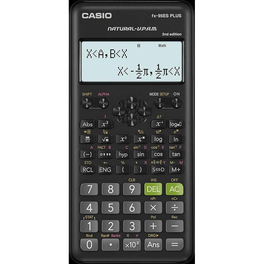 Casio fx-95es plus 2nd edition Calculator - Black