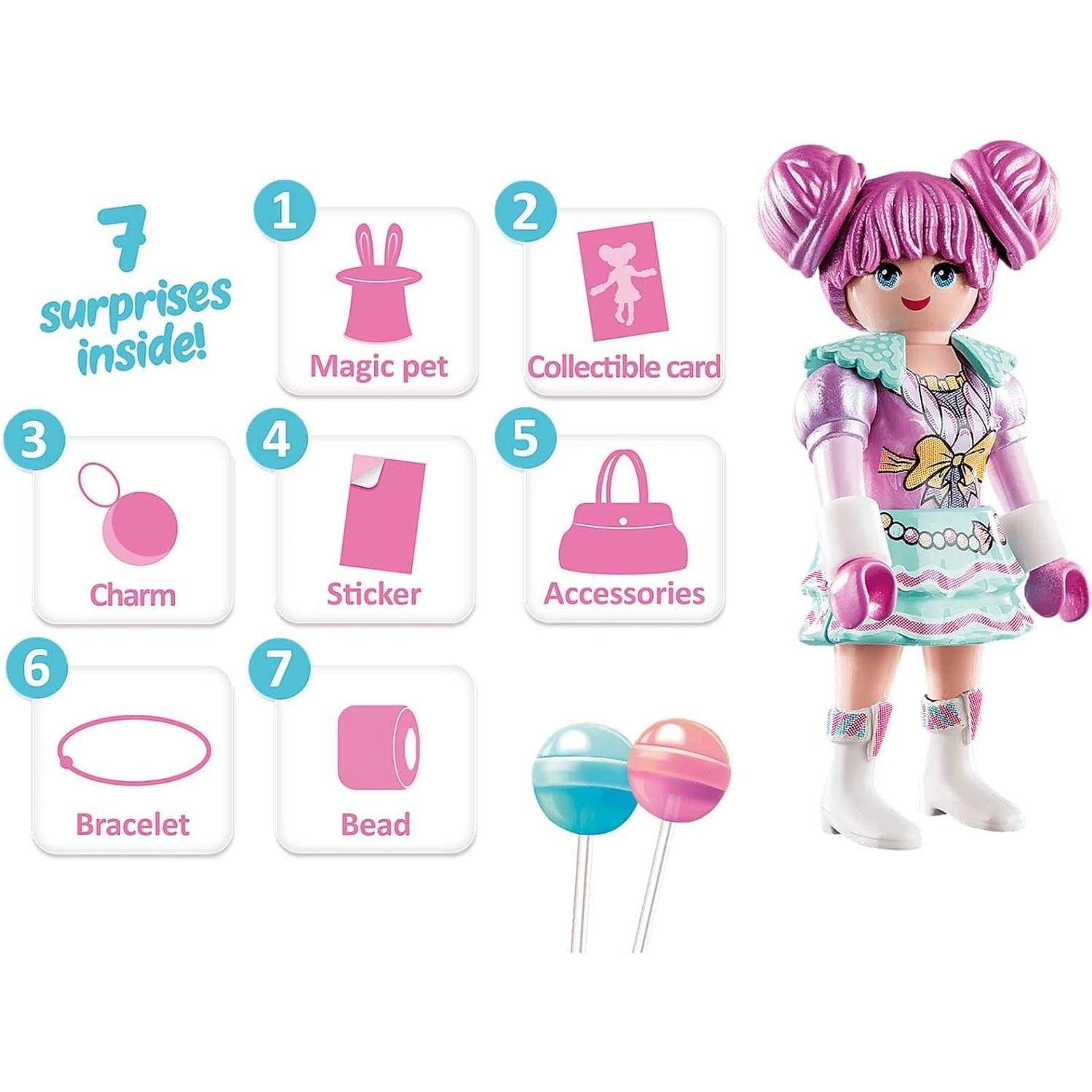 Playmobil EverDreamerz Rosalee with Candy Charm & 7 Surprises