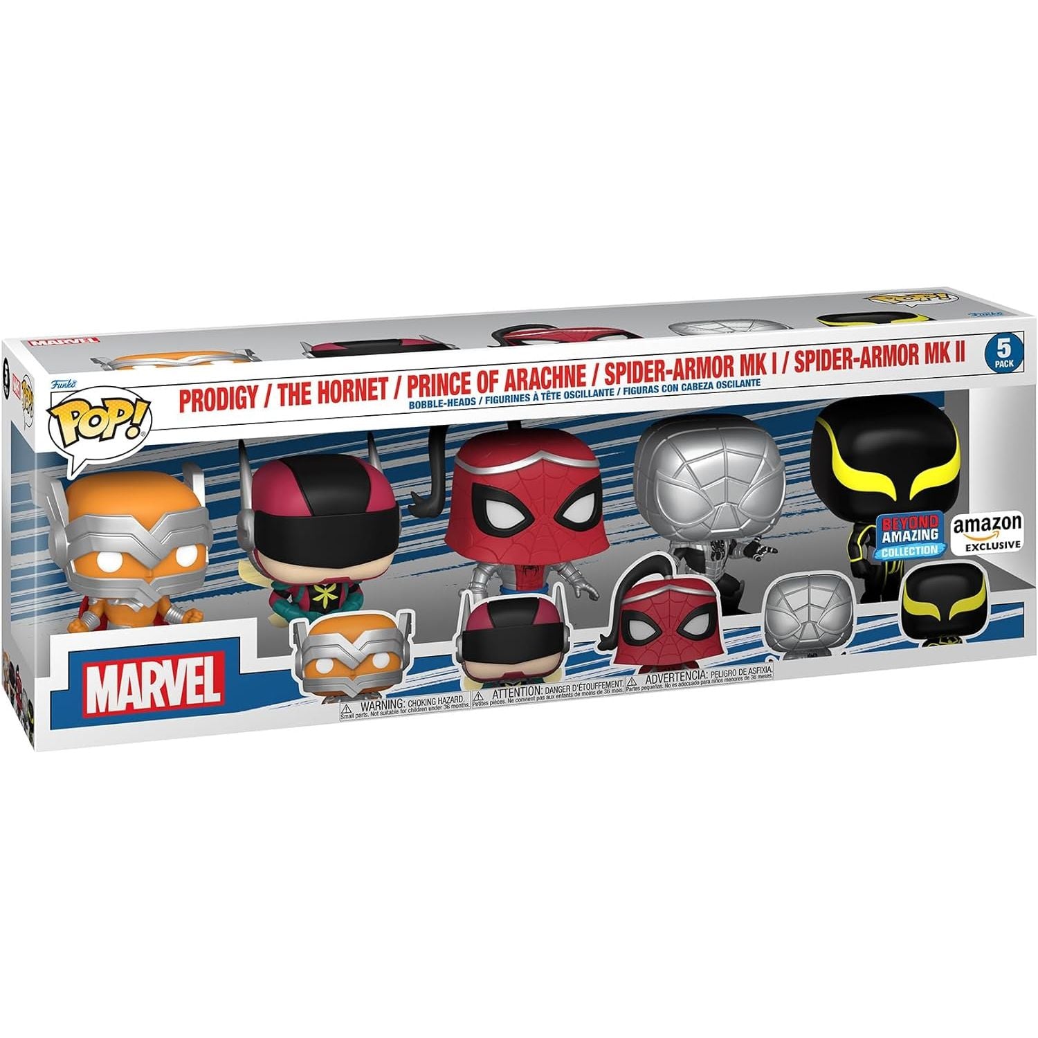 Funko Pop! Marvel Spider-Man: Beyond Amazing 5 Pack