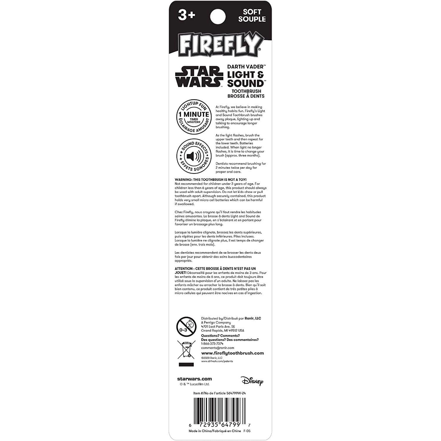 Firefly Clean N' Protect Star Wars Power Toothbrush - Color May Varey - BumbleToys - 5-7 Years, Baby Saftey & Health, Boys, Girls, Pre-Order, star wars, Toothbrush