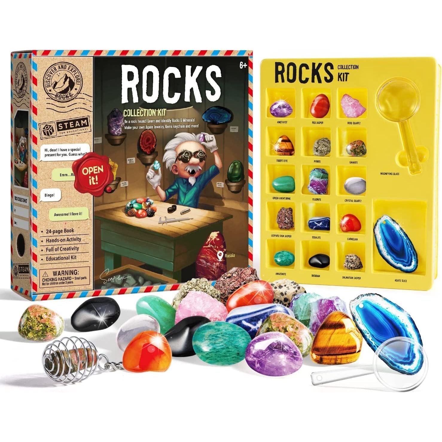 Eduman ROCK COLLECTION EDM161 Diy Toy For Kids , 6+