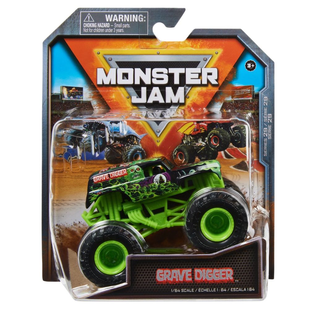 Spin Master Diecast Monster Jam 1:64 scale Truck - Grave Digger