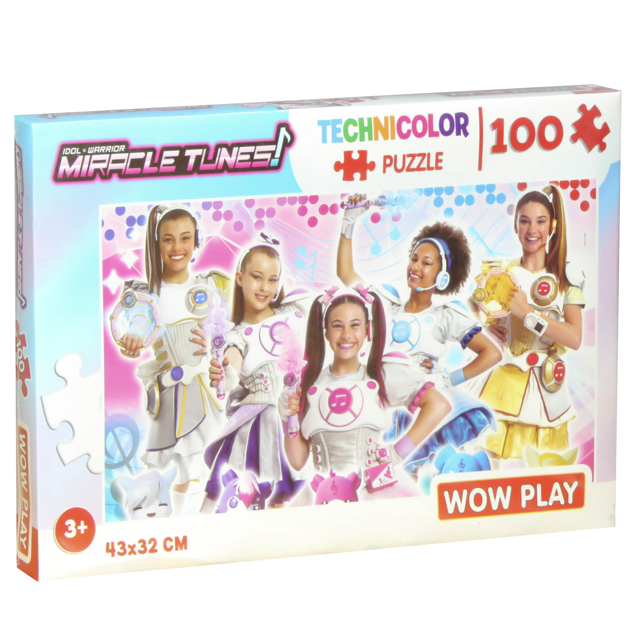 Wow Play Technicolour Puzzle 100 pieces 