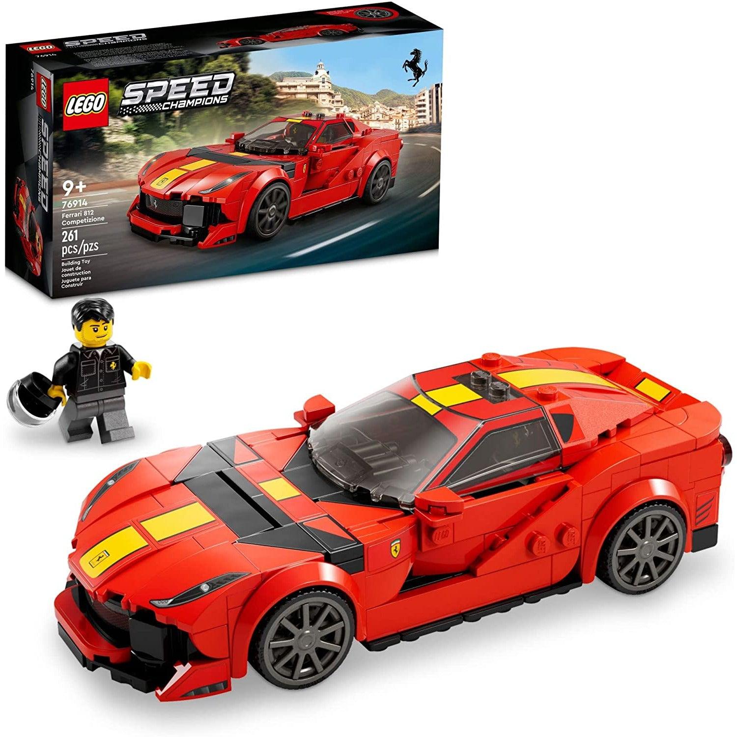 LEGO Speed Champions 1970 Ferrari 512 M Toy Car Model Building Kit 76914 Sports Red Race Car Toy, Collectible Set with Racing Driver Minifigure - BumbleToys - 8+ Years, 8-13 Years, Boys, Cars, Ferrari, LEGO, OXE, Pre-Order, Speed Champions