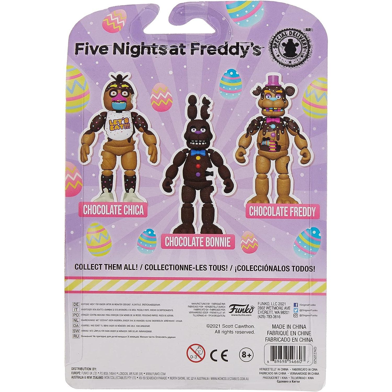 Funko Action Figure Five Nights at Freddy's- Chocolate Freddy