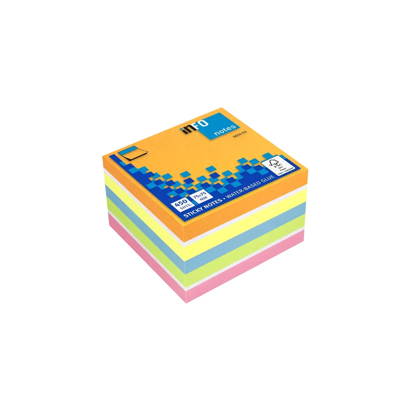 Art.No. 5654-53 Sticky note cubes
