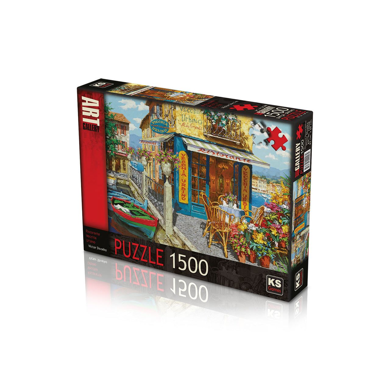 KS Games Ristorante Vecchia Urbino Puzzle - 1500 Pieces