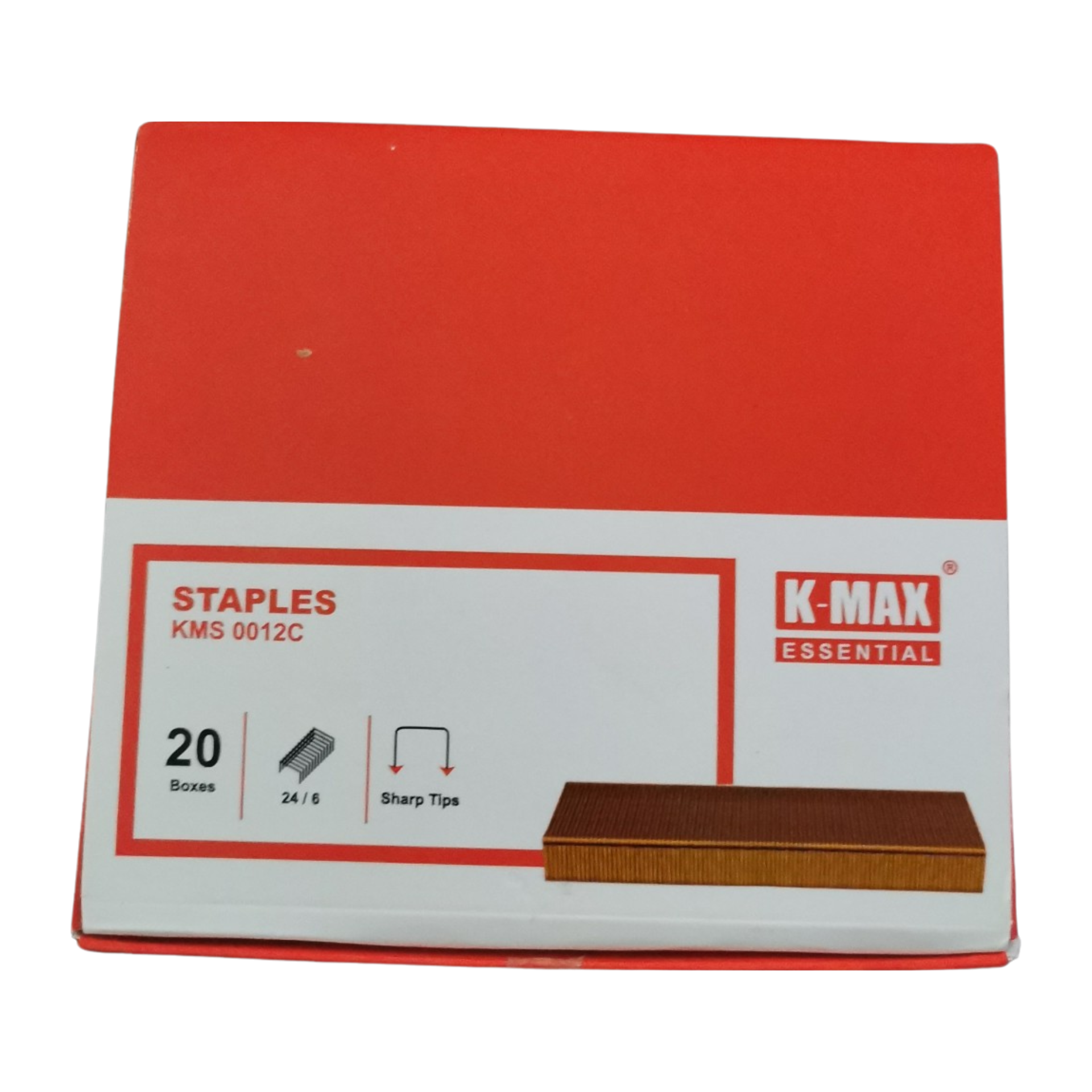 K-MAX Staples , KMS 0012C (PACK OF 20 BOXES)