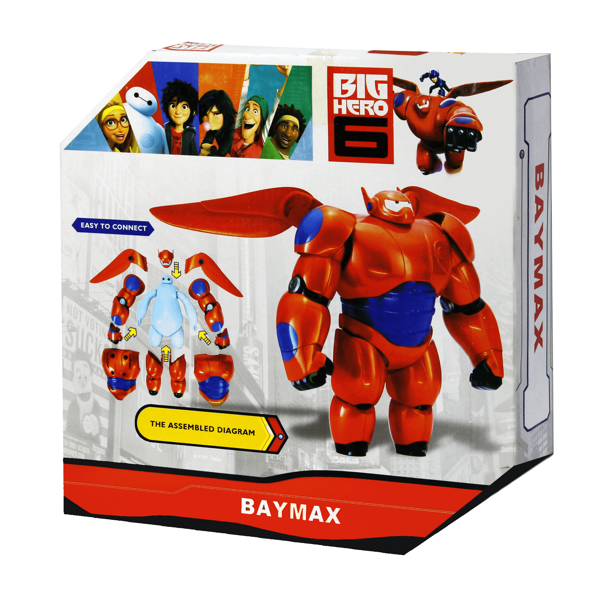 BIG HERO 6 Assemblage Game 20 Pieces for Kids - BumbleToys - 3+ years, BayMax, Big Hero, Boys, Puzzles & Jigsaws, Toy Land