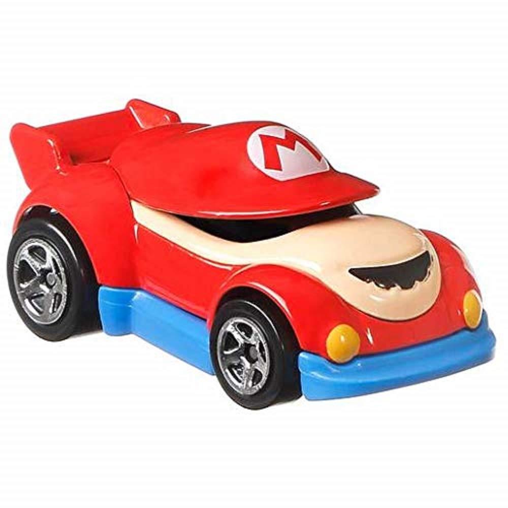 Hot Wheels Super Mario Character Cars Mario Vehicle 1/7 - BumbleToys - 4+ Years, 5-7 Years, 8-13 Years, Boys, Collectible Vehicles, Pre-Order, Super Mario