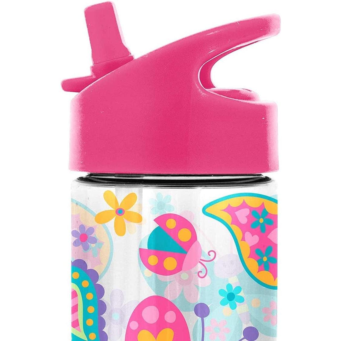 Stephen Joseph Sip And Snack Butterfly Water Bottle - BumbleToys - 5-7 Years, Cecil, Girls, Pre-Order, School Supplies, Water Bottle