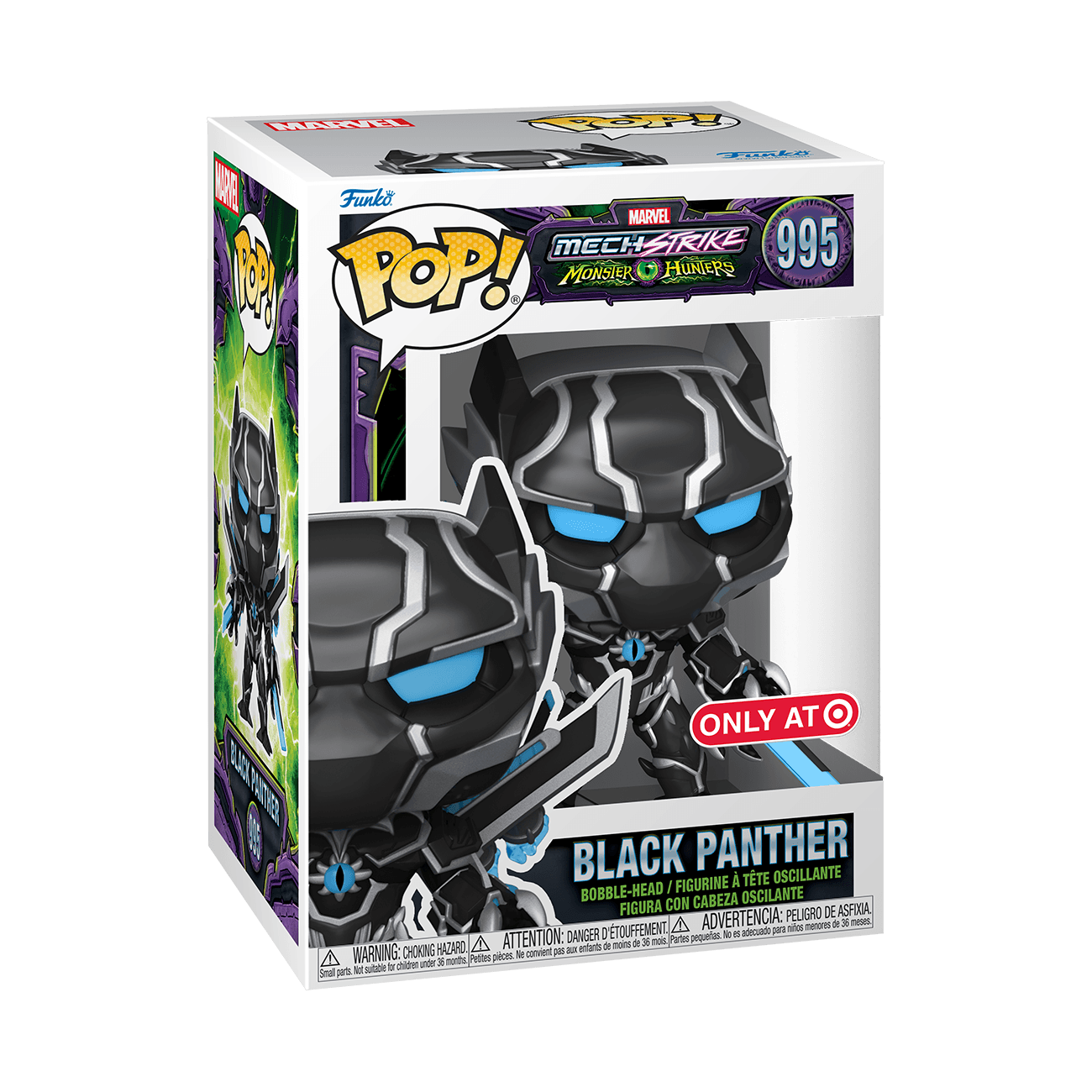 Funko POP! Marvel: Monster Hunters - Black Panther - BumbleToys - 18+, Action Figures, Avengers, Black Panther, Boys, Characters, Funko, Pre-Order