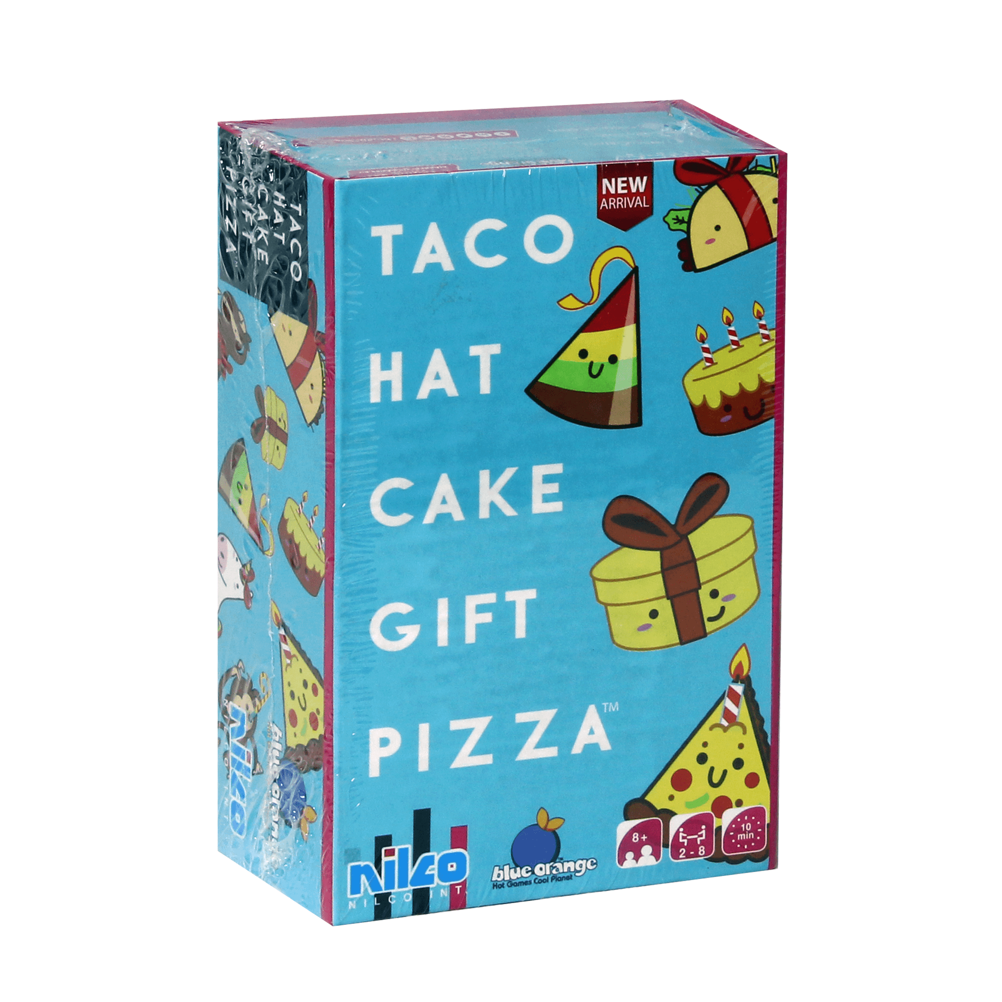 Nilco Taco Hat Cake Gift Pizza Card Game - BumbleToys - 8-13 Years, Card & Board Games, Nilco, Puzzle & Board & Card Games, Unisex