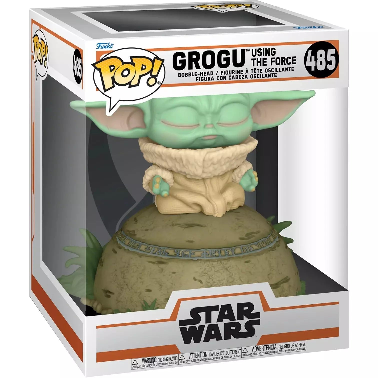 Funko pop Star Wars: The Mandalorian - Grogu Using The Force (Lights and Sounds) - BumbleToys - 18+, Action Figures, Boys, Deluxe, Funko, Pre-Order, star wars