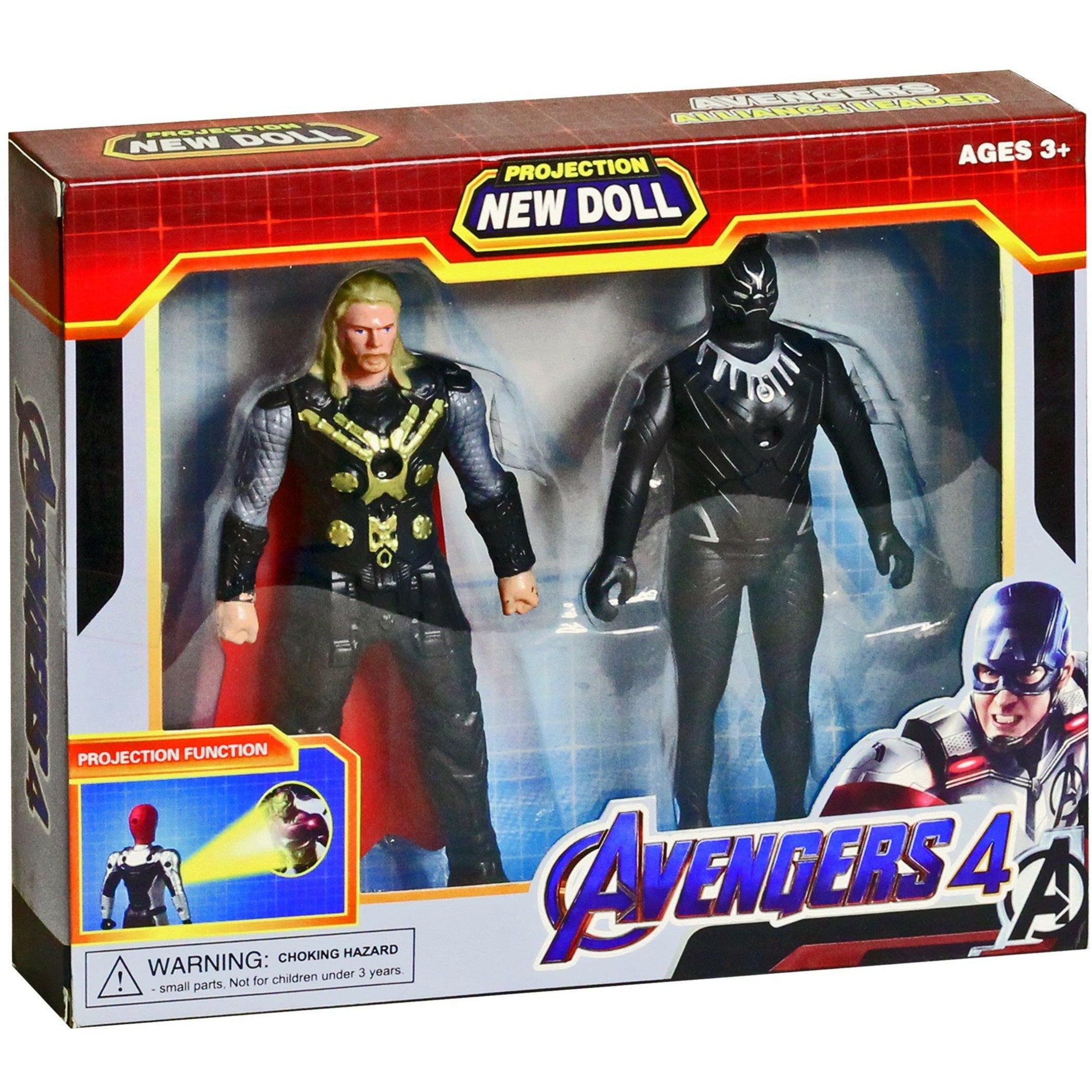 Avengers Alliance Projection Function Action Figures Play Set - BumbleToys - 5-7 Years, Action Battling, Avengers, Boys, Toy House