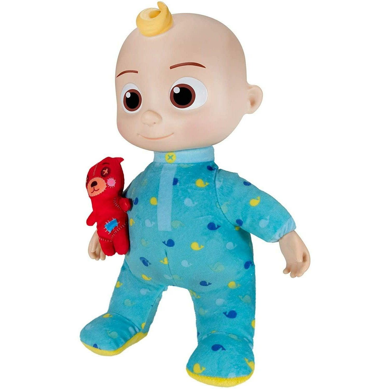CoComelon Official Musical Bedtime JJ Doll, Soft Plush Body – Press Tummy and JJ sings clips from ‘Yes, Yes, Bedtime Song - BumbleToys - 0-24 Months, Action Figures, Boys, Cocomelon, Musical Instruments, OXE, plush, Pre-Order