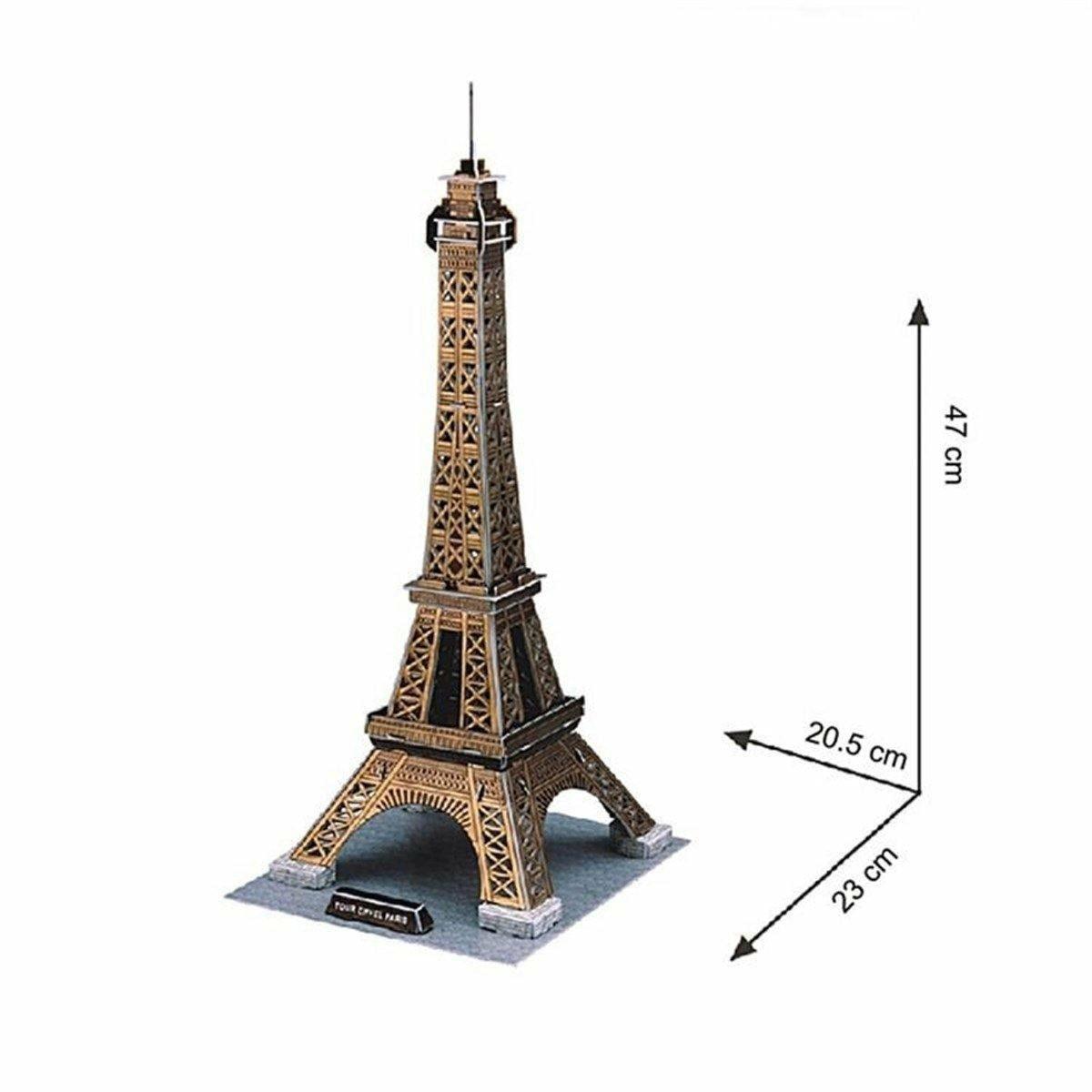 CubicFun C044H Eiffel Tower 3D Puzzle 39 Pieces - BumbleToys - 3D, 5-7 Years, Boys, Cecil, Girls, Puzzle & Board & Card Games, Puzzles & Jigsaws