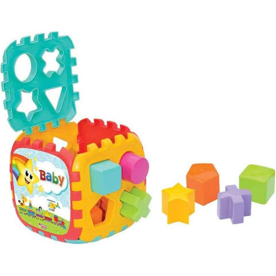 Dede 1953 Baby Shape Sorter Cube – 18 Pcs - BumbleToys - 2-4 Years, Babies, Baby Saftey & Health, Boys, Building Blocks, Cecil, Education, Girls, Learning Toys