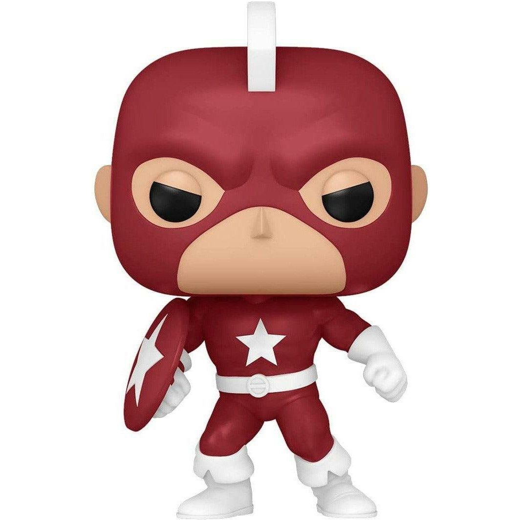 Funko Pop! Marvel: Year of The Shield - Red Guardian - BumbleToys - 18+, Boys, Fashion Dolls & Accessories, Red Gardian
