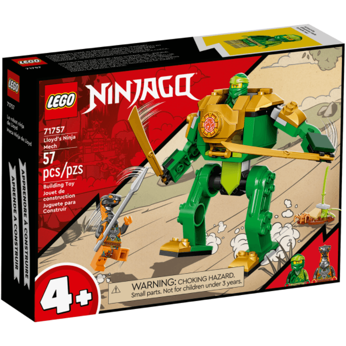 LEGO NINJAGO Lloyd's Ninja 71757 Ninja Action Toy Building Kit (57 Pieces) - BumbleToys - 4+ Years, 5-7 Years, Boys, LEGO, Ninjago, OXE, Pre-Order