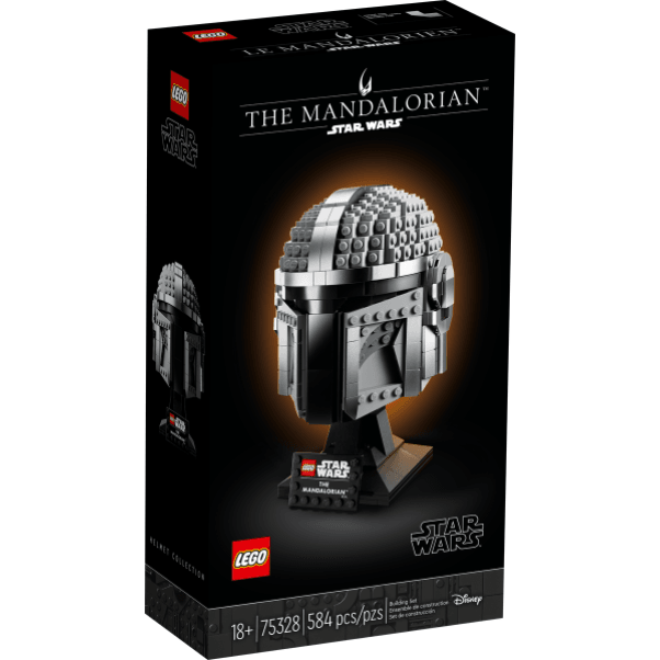 LEGO Star Wars The Mandalorian Helmet 75328 Building Kit (584 Pieces) - BumbleToys - 14 Years & Up, 18+, Boys, Helmet, LEGO, Mandalorian, OXE, Pre-Order, star wars