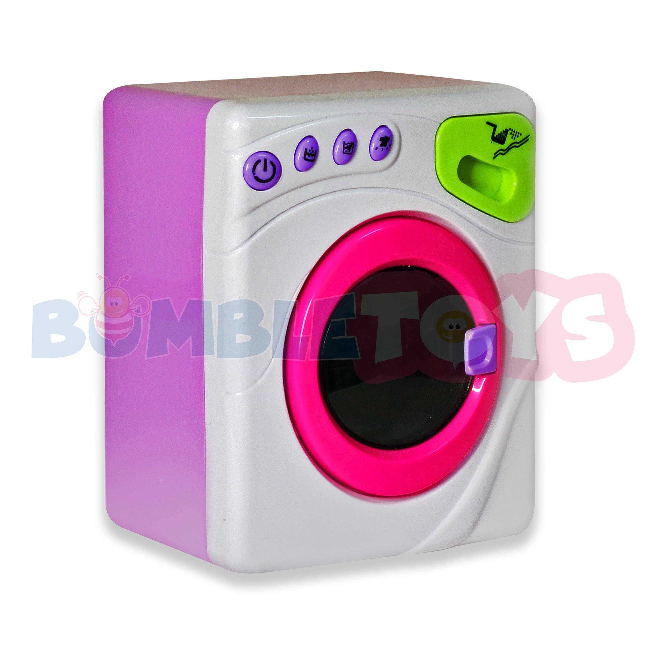 Mini Appliance Set Washing Machine For Girls - BumbleToys - 5-7 Years, Girls, Kitchen & Play Sets, Toy House