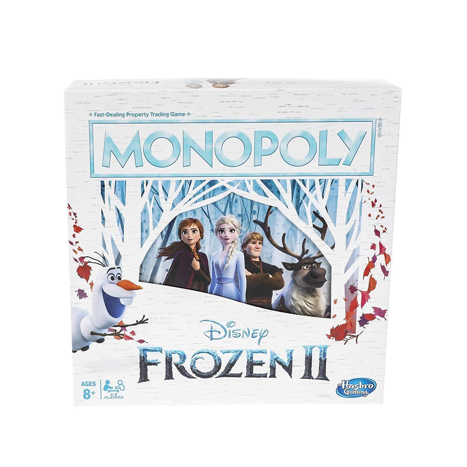 Monopoly Game Disney Frozen 2 Edition Board Game - BumbleToys - 8-13 Years, Card & Board Games, Frozen, Girls, Monopoly, Puzzle & Board & Card Games