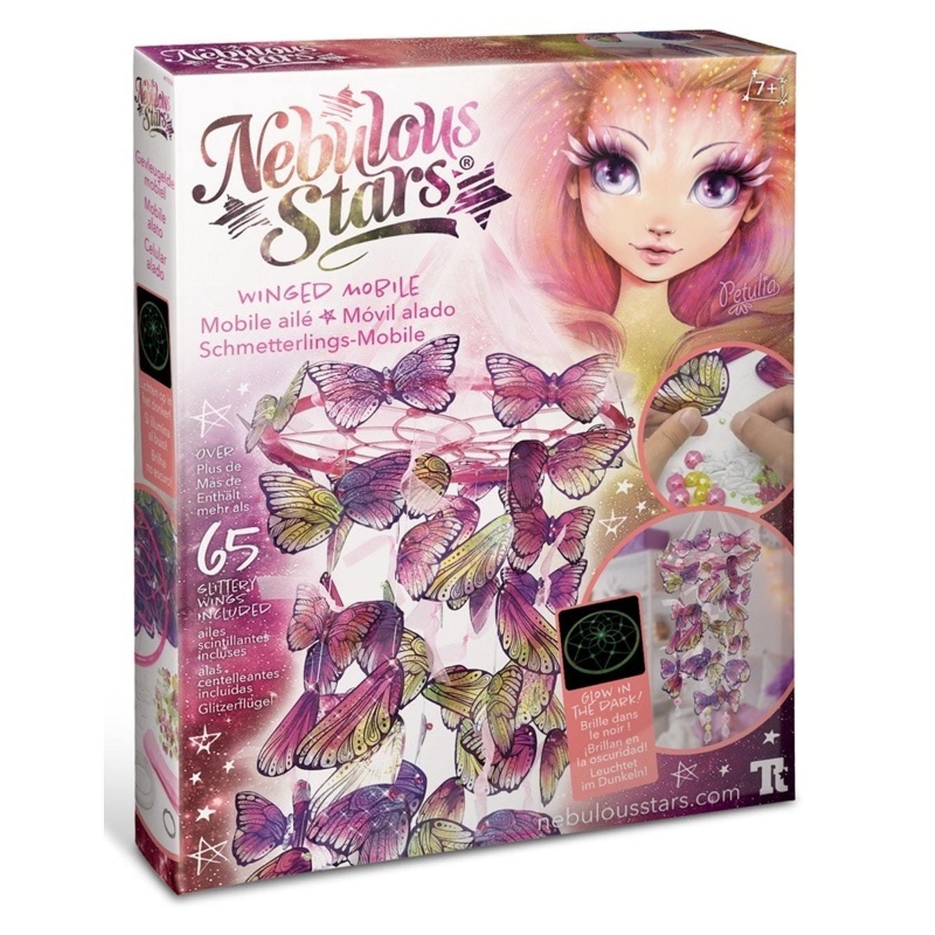 Nebulous Stars Petulia's Winged Mobile - BumbleToys - 8-13 Years, Eagle Plus, Girls, Make & Create