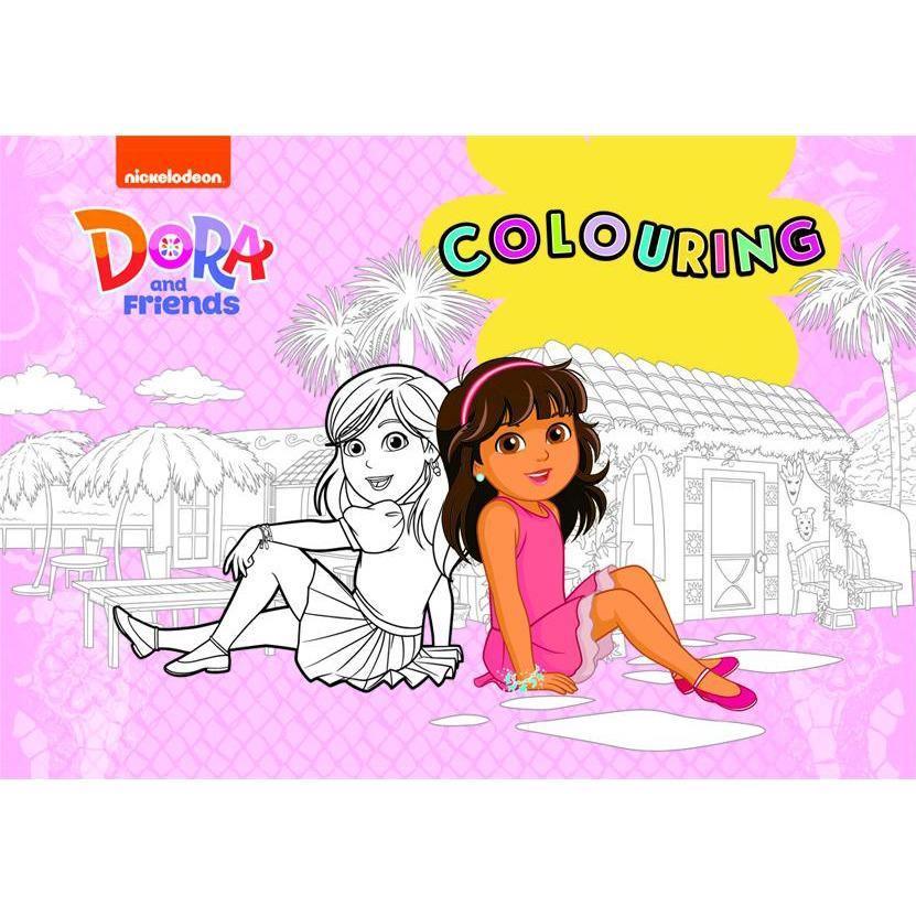 Nickelodeon Dora & Friends - Colouring Book - BumbleToys - 2-4 Years, 5-7 Years, Drawing & Painting, Girls, Nahdet Misr