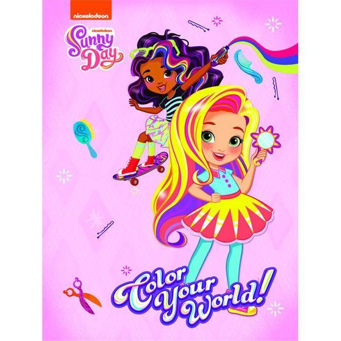 Nickelodeon Sunny Day - Color your World Coloring Book - BumbleToys - 2-4 Years, 5-7 Years, Drawing & Painting, Girls, Nahdet Misr