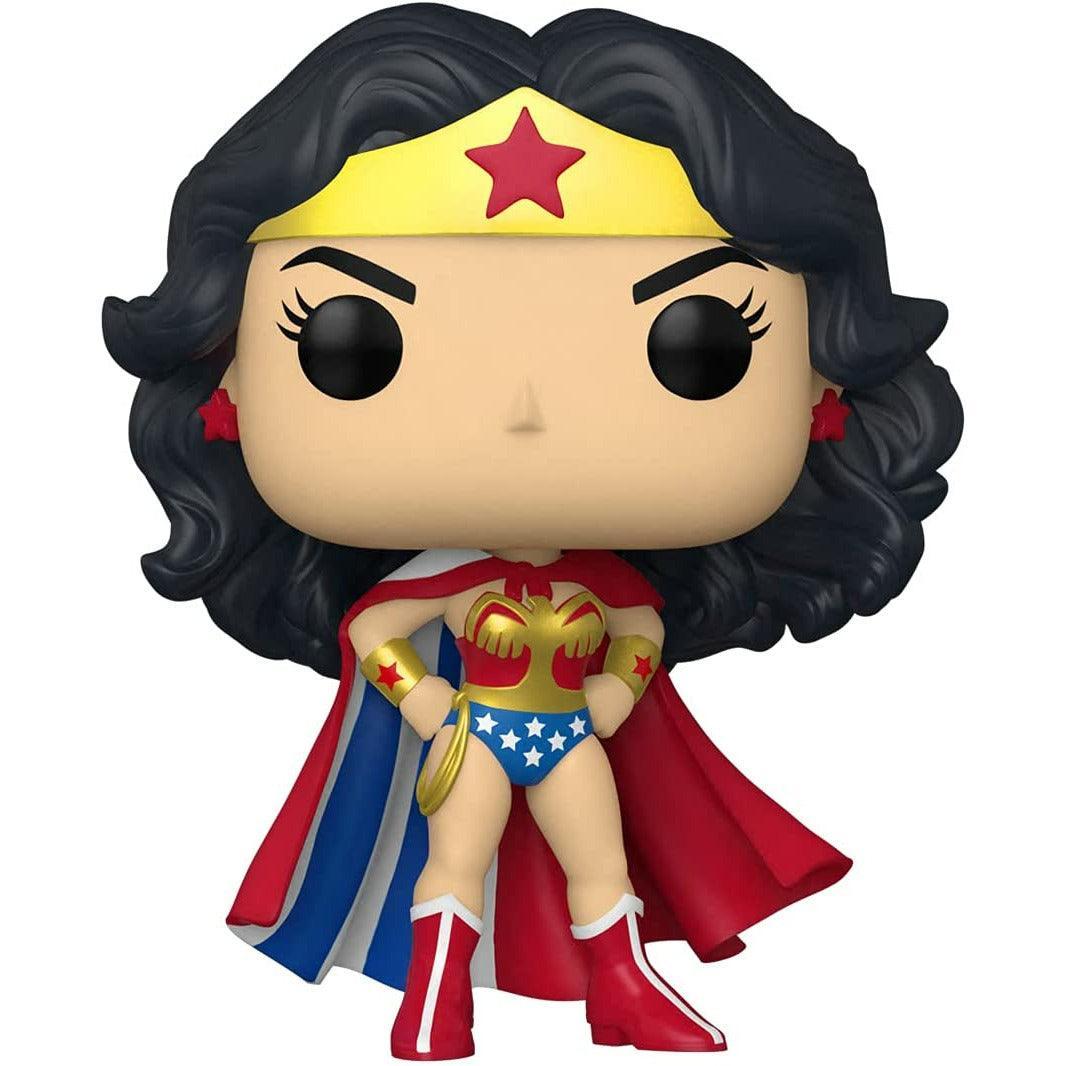 Funko Pop Heroes Wonder Woman 80th - Wonder Woman Classic with Cape - BumbleToys - 18+, Action Figures, Avengers, Boys, Characters, DC Comics, Figures, Funko, Girls, Marvel, Pre-Order, Wonder Woman