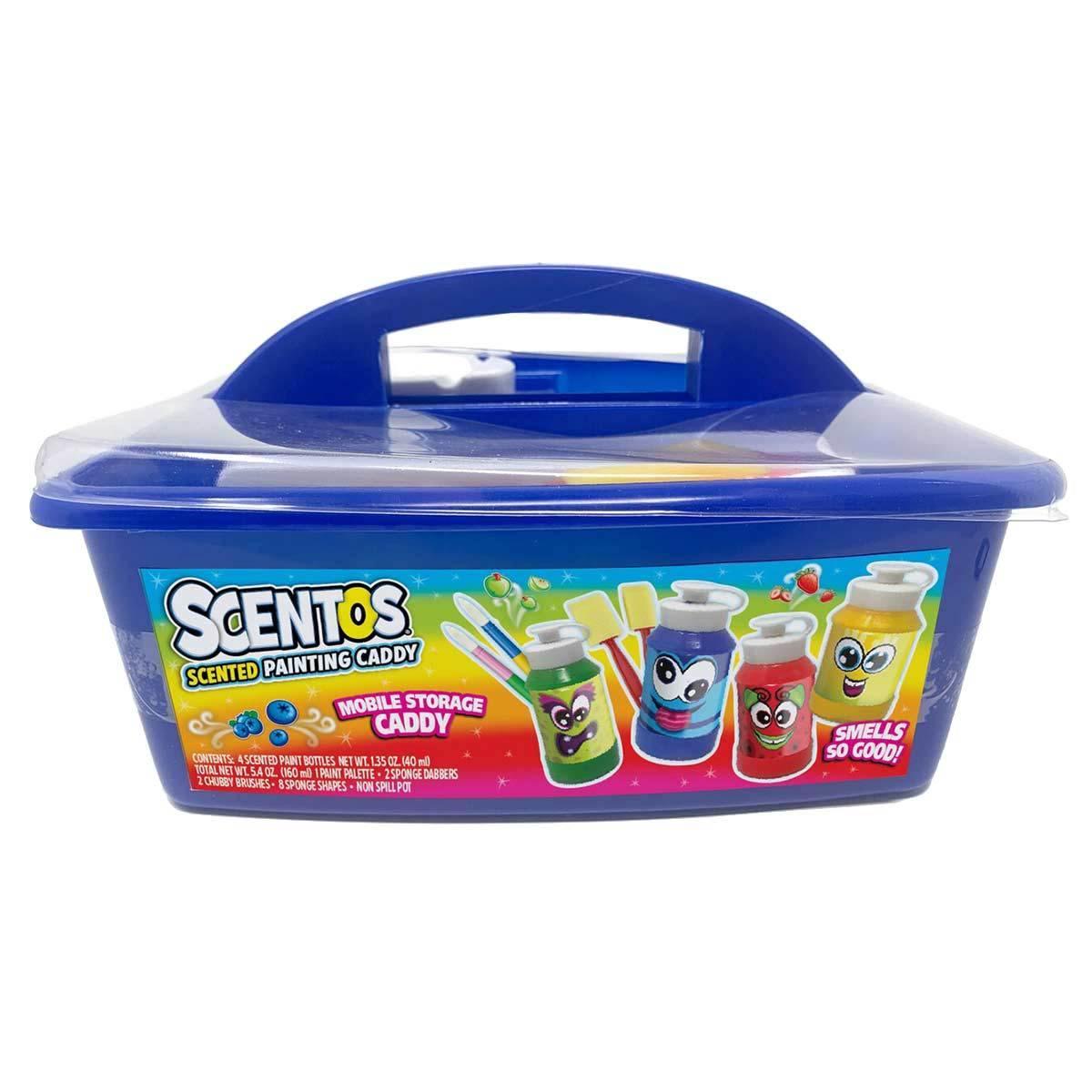 Scentos 20039 Scented Painting Caddy Set - BumbleToys - 5-7 Years, Arabic Triangle Trading, Drawing & Painting, Unisex