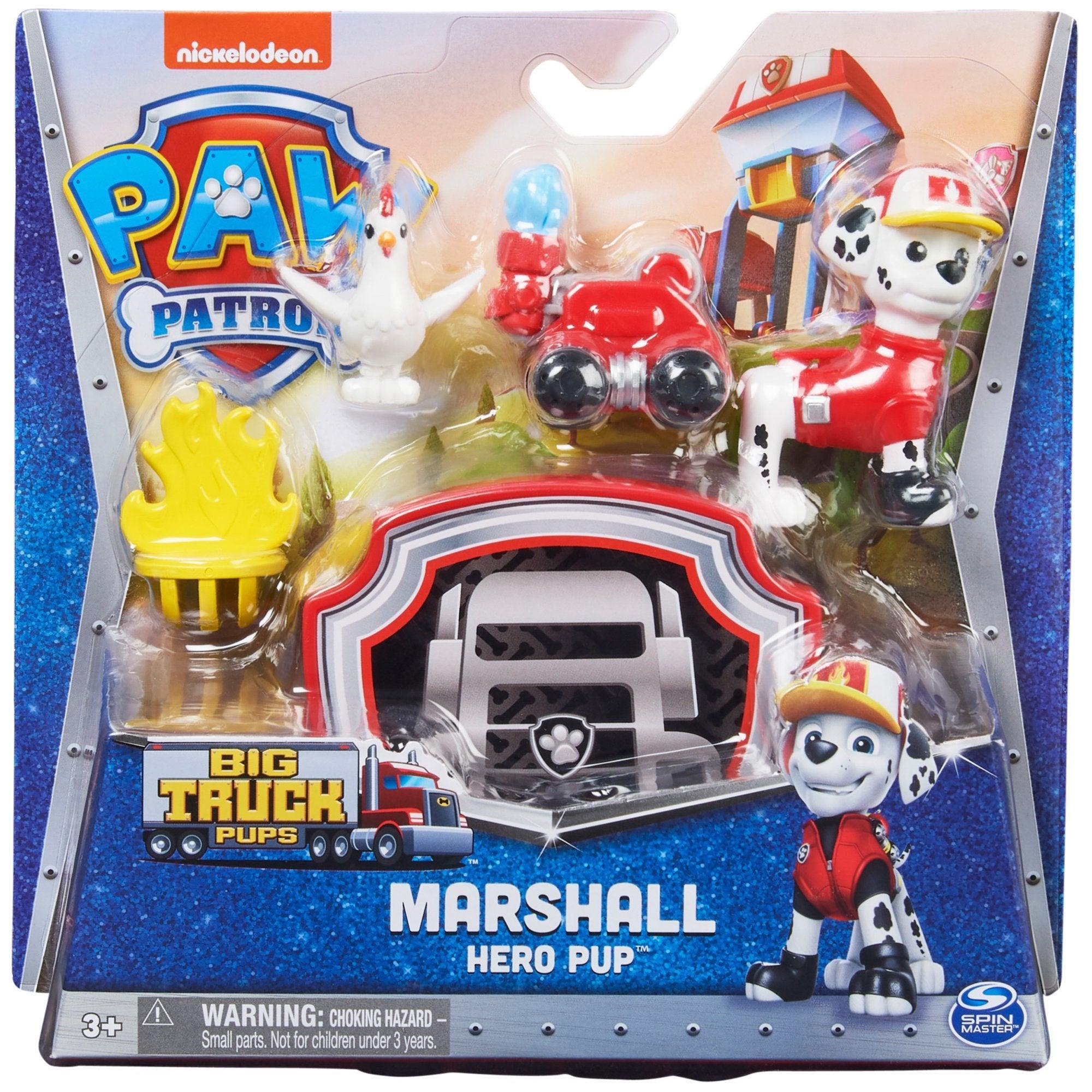 Spin Master Paw Patrol Big Truck Pups Marshall 2.5-inch Action Figure - BumbleToys - 5-7 Years, Arabic Triangle Trading, Boys, Figures, Paw Patrol