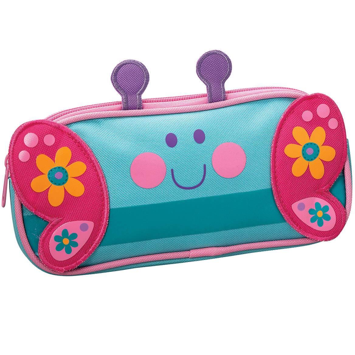 Stephen Joseph Pencil Pouch Butterfly - BumbleToys - 2-4 Years, 5-7 Years, Cecil, Girls, School Supplies, Stationery & Stickers