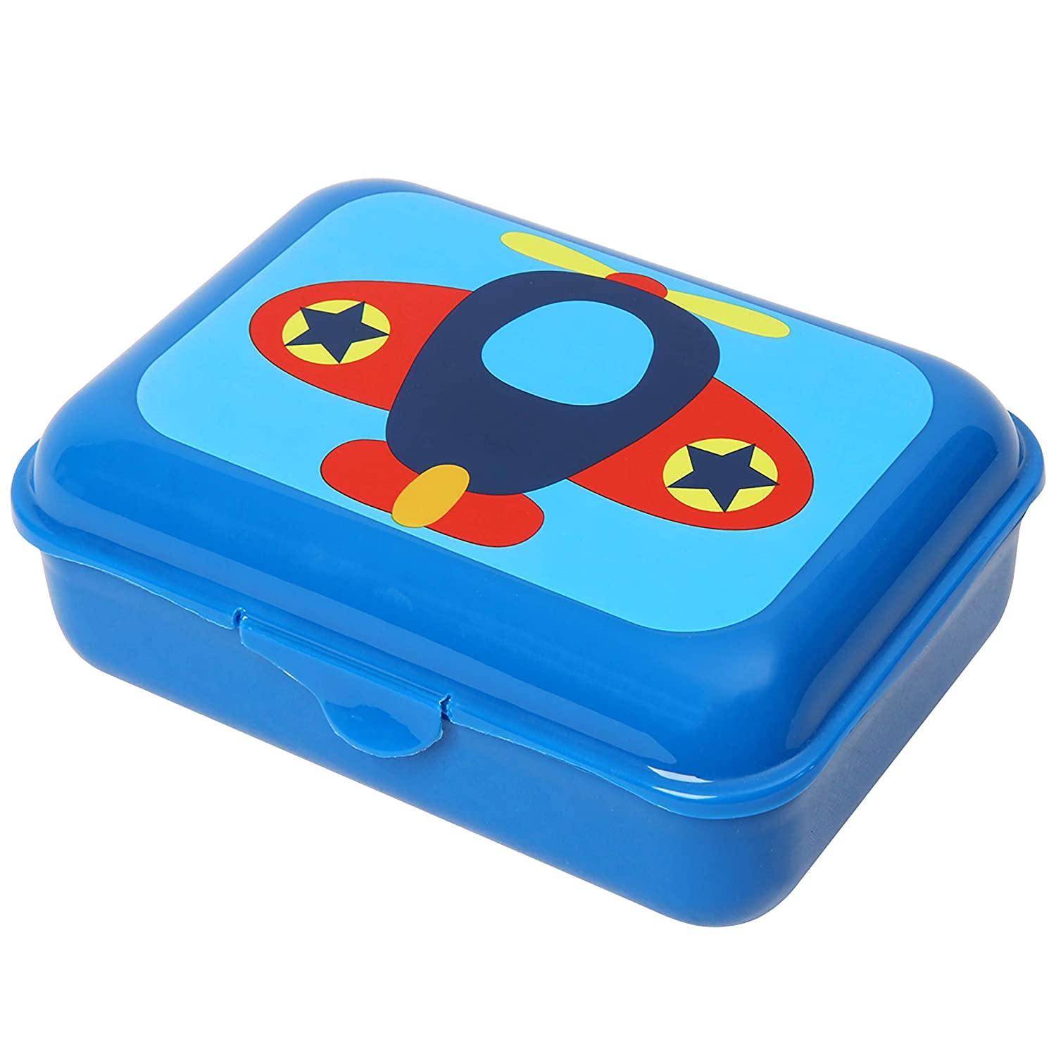 Stephen Joseph Snack Box Airplane - BumbleToys - 2-4 Years, 5-7 Years, Boys, Cecil, Lunch Box, Pre-Order, School Supplies