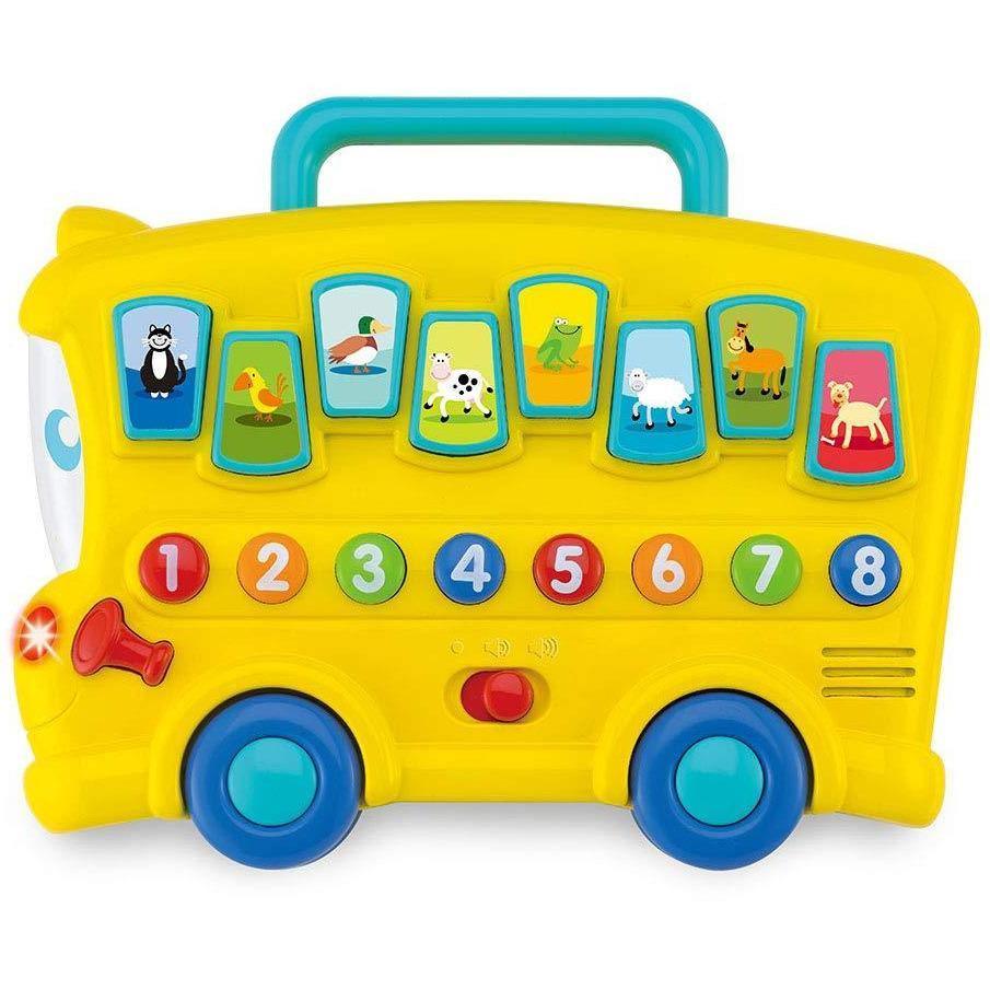 WinFun Animal Sounds Bus CPS Parenting System - BumbleToys - 2-4 Years, Cecil, Nursery Toys, Unisex
