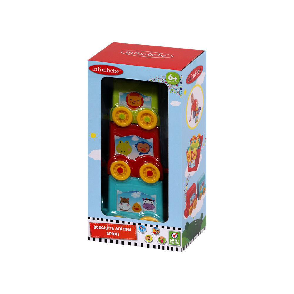 Infunbebe Stacking Animal Train For kids