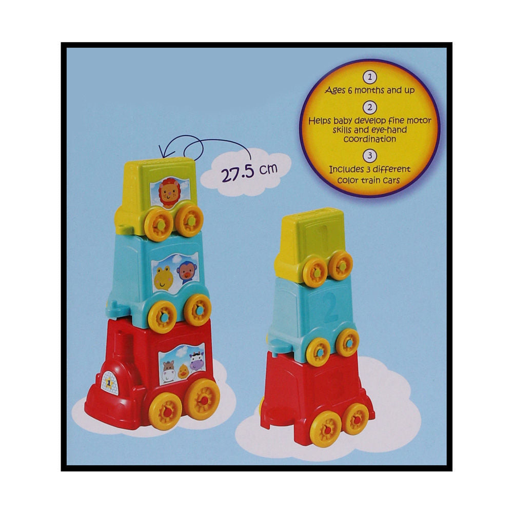 Infunbebe Stacking Animal Train For kids