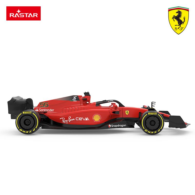 سيارة ريموت كنترول راستار F1-75 فيراري بمقياس 1:18 – أحمر