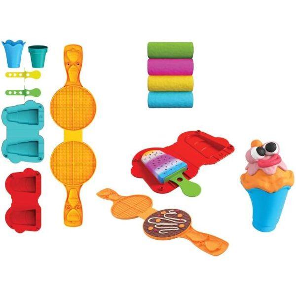 Art Craft Waffle And Ice Cream Dough Set 03556