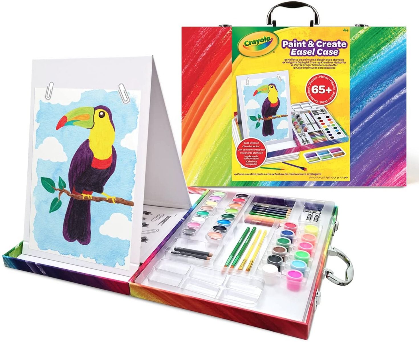 Crayola Paint and Create Easel Art Case 04-1169